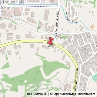 Mappa Via Salaria per l'Aquila, 9, 02010 Cittaducale, Rieti (Lazio)