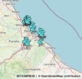 Mappa Adriatica Sud, 66023 Francavilla al Mare CH, Italia (12.549)