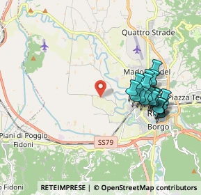 Mappa Via Torrente, 02100 Rieti RI, Italia (1.9775)