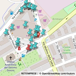 Mappa Piazza Arduino Angelucci, 02100 Rieti RI, Italia (0.06667)