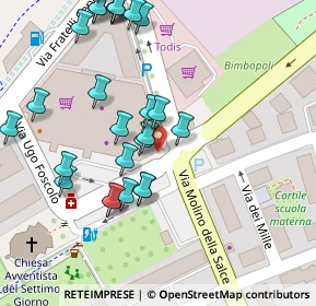 Mappa Piazza Arduino Angelucci, 02010 Rieti RI, Italia (0.06667)