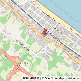 Mappa Via Adriatica Sud, 95A, 66023 Francavilla al Mare, Chieti (Abruzzo)