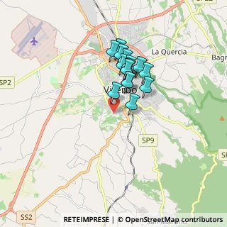 Mappa Via Giuseppe Ricci, 01100 Viterbo VT, Italia (1.37563)