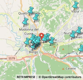 Mappa Via Padule, 02100 Rieti RI, Italia (1.7095)