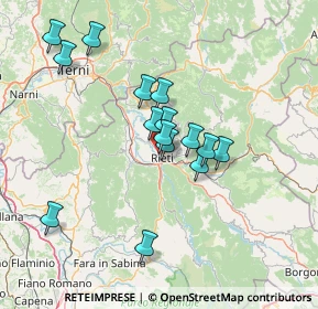 Mappa Via Paolessi, 02100 Rieti RI, Italia (13.03867)