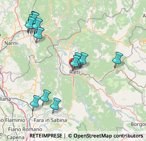 Mappa Via Paolessi, 02100 Rieti RI, Italia (18.62692)