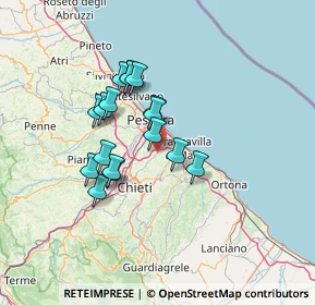 Mappa Via Fontechiaro da Capo, 66023 Francavilla al Mare CH, Italia (11.44)