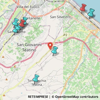 Mappa Via Fontechiaro da Capo, 66023 Francavilla al Mare CH, Italia (3.41917)