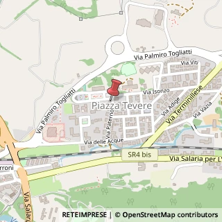 Mappa Via Paterno, 58, 02100 Rieti, Rieti (Lazio)