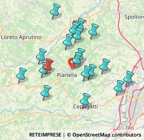 Mappa Via Bologna, 65019 Pianella PE, Italia (3.6875)
