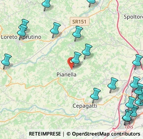 Mappa Via Bologna, 65019 Pianella PE, Italia (6.5065)