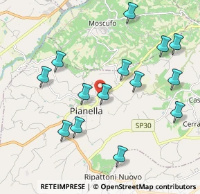 Mappa Via Bologna, 65019 Pianella PE, Italia (2.22429)