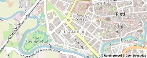 Mappa Rieti