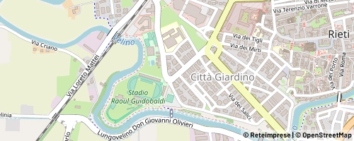 Mappa Rieti