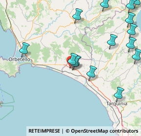 Mappa Piazza delle Mimose, 01014 Montalto di Castro VT, Italia (22.10067)