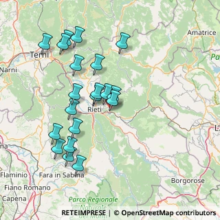 Mappa Via Salaria, 02015 Cittaducale RI, Italia (16.1105)
