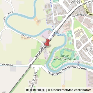 Mappa Via Velinia, 21, 02100 Rieti, Rieti (Lazio)