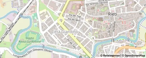 Mappa Rieti