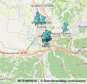 Mappa Via del Vicinato, 02100 Rieti RI, Italia (0.83182)