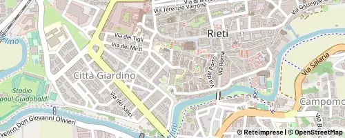 Mappa Rieti