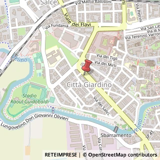Mappa Viale Matteucci, 86-88-90, 02100 Rieti, Rieti (Lazio)