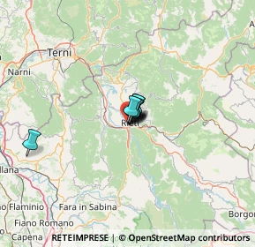 Mappa Via degli Olivi, 02100 Rieti RI, Italia (37.58895)
