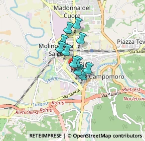 Mappa Via Paolo Borsellino, 02100 Rieti RI, Italia (0.50333)