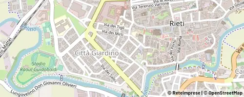 Mappa Rieti