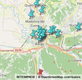 Mappa Vicolo Barilotto, 02100 Rieti RI, Italia (1.5595)