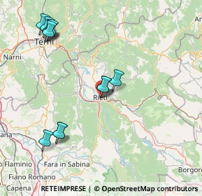 Mappa Vicolo Barilotto, 02100 Rieti RI, Italia (18.99917)