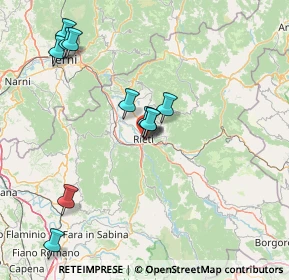 Mappa Vicolo Barilotto, 02100 Rieti RI, Italia (16.09727)