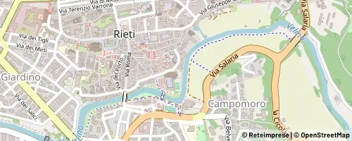 Mappa Rieti
