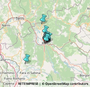 Mappa Via del Mattonato, 02100 Rieti RI, Italia (4.38364)