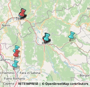 Mappa Via del Mattonato, 02100 Rieti RI, Italia (17.11375)