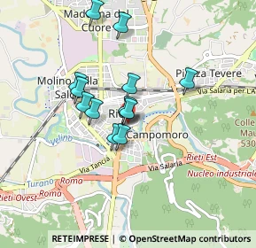 Mappa Via del Mattonato, 02100 Rieti RI, Italia (0.68077)