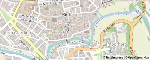 Mappa Rieti