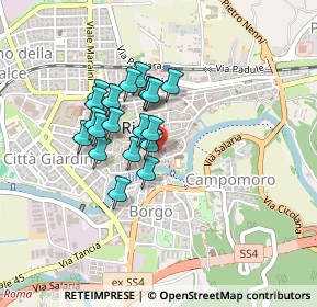 Mappa Via del Mattonato, 02100 Rieti RI, Italia (0.3375)