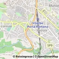 Hartă Viterbo