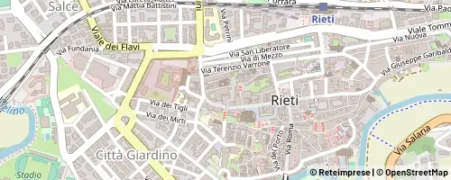 Mappa Rieti
