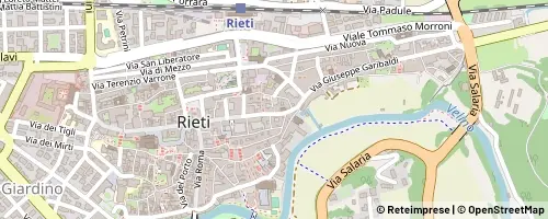 Mappa Rieti