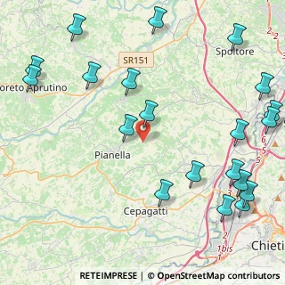 Mappa Contrada Ponte Sant'Antonio, 65019 Pianella PE, Italia (6.122)