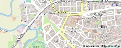 Mappa Rieti