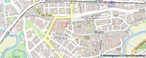 Mappa Rieti