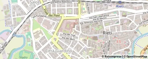 Mappa Rieti