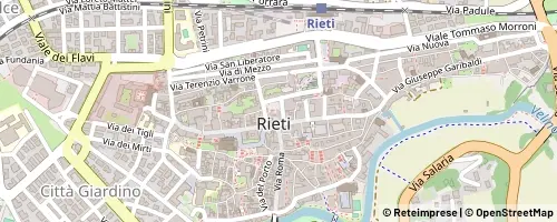 Mappa Rieti
