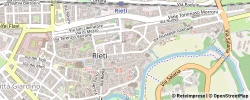 Mappa Rieti
