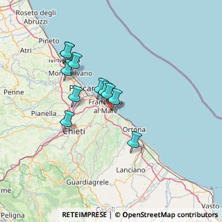 Mappa PIAZZA SANTI ANGELI CUSTODI, 66023 Francavilla al Mare CH, Italia (12.44273)