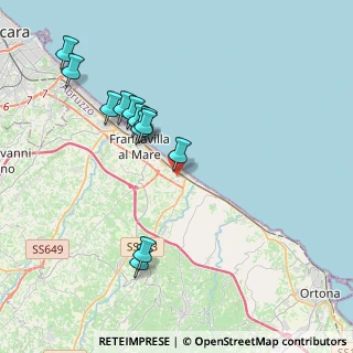Mappa PIAZZA SANTI ANGELI CUSTODI, 66023 Francavilla al Mare CH, Italia (4.055)
