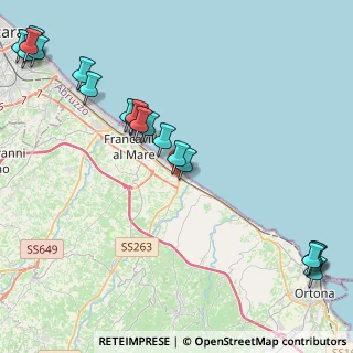 Mappa Via Costanza D'Avalos, 66023 Francavilla al Mare CH, Italia (6.062)