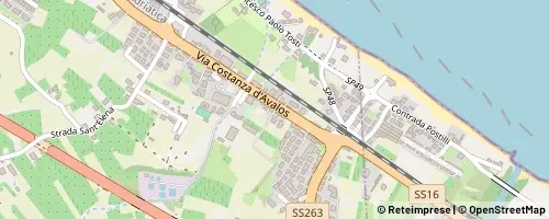 Mappa Francavilla al Mare